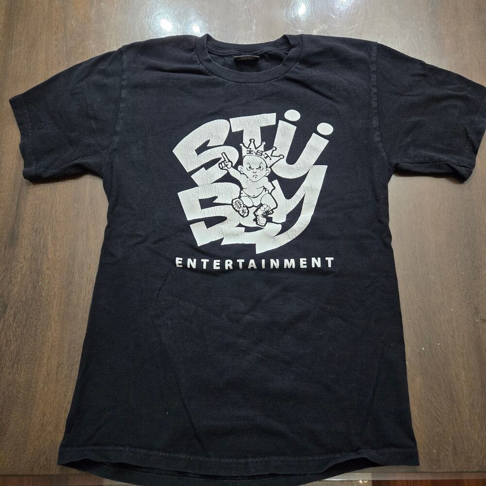 Vtg Stüssy Bad Boy Tee 🔥Rare Y2K Stüssy Entertainment graphic shirt - small